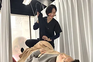 施術の様子