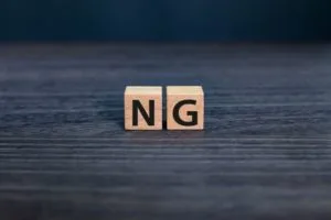 NGのサイン